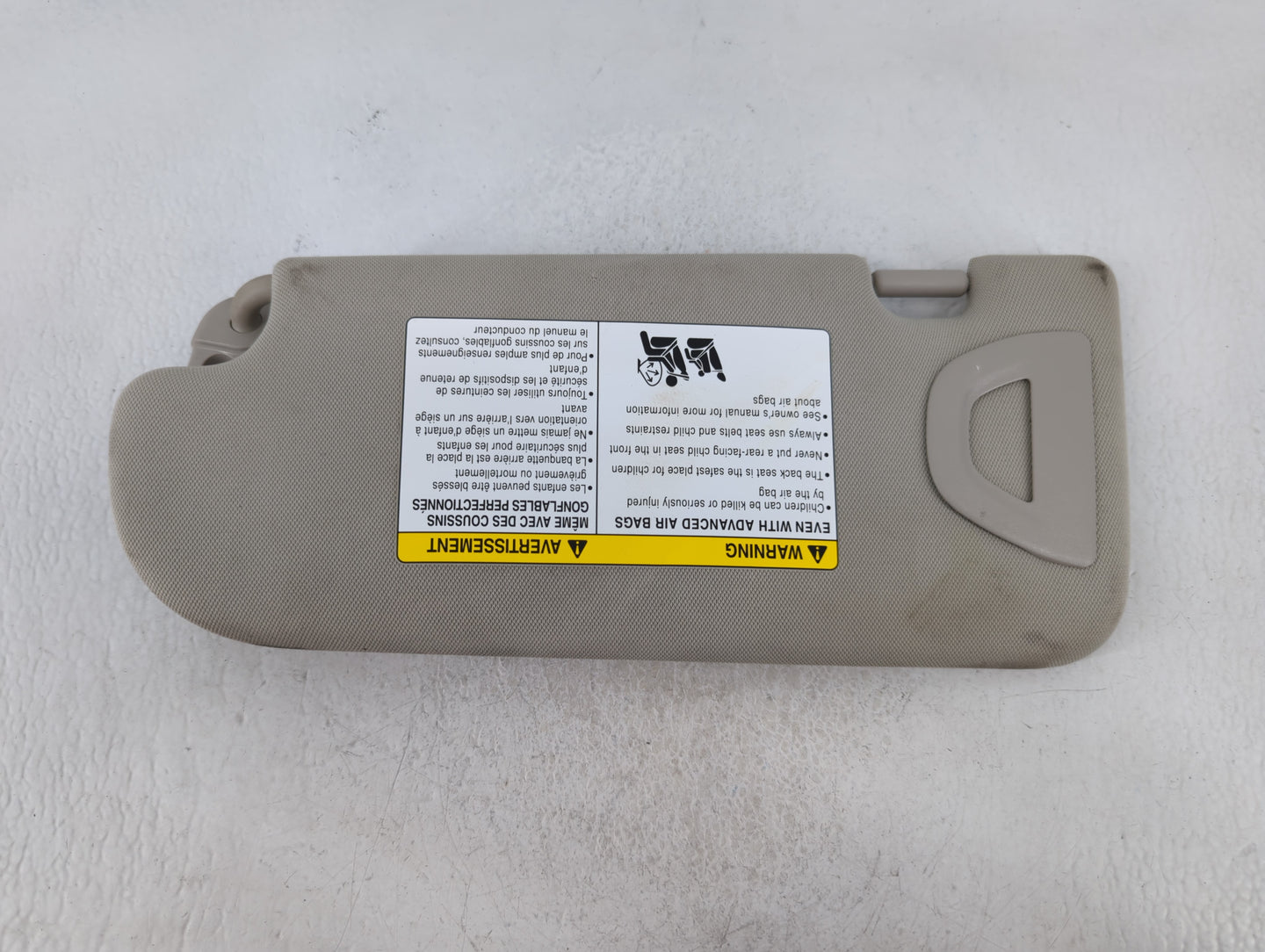 2014-2020 Infiniti Q50 Sun Visor Shade Replacement Passenger Right Mirror Fits Fits 2014 2015 2016 2017 2018 2019 2020 OEM U