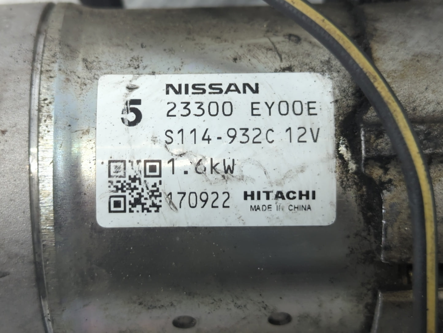2014-2020 Infiniti Q50 Car Starter Motor Solenoid OEM P/N:17022 S114-932C Fits OEM Used Auto Parts - Oemusedautoparts1.com