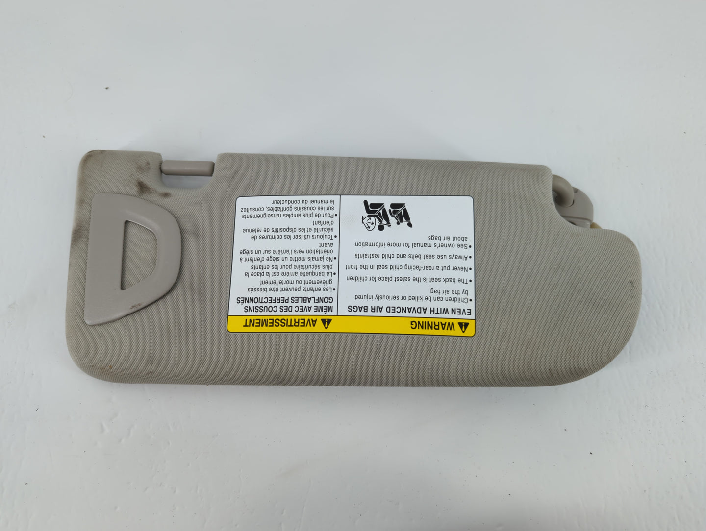 2014-2020 Infiniti Q50 Sun Visor Shade Replacement Driver Left Mirror Fits Fits 2014 2015 2016 2017 2018 2019 2020 OEM Used 