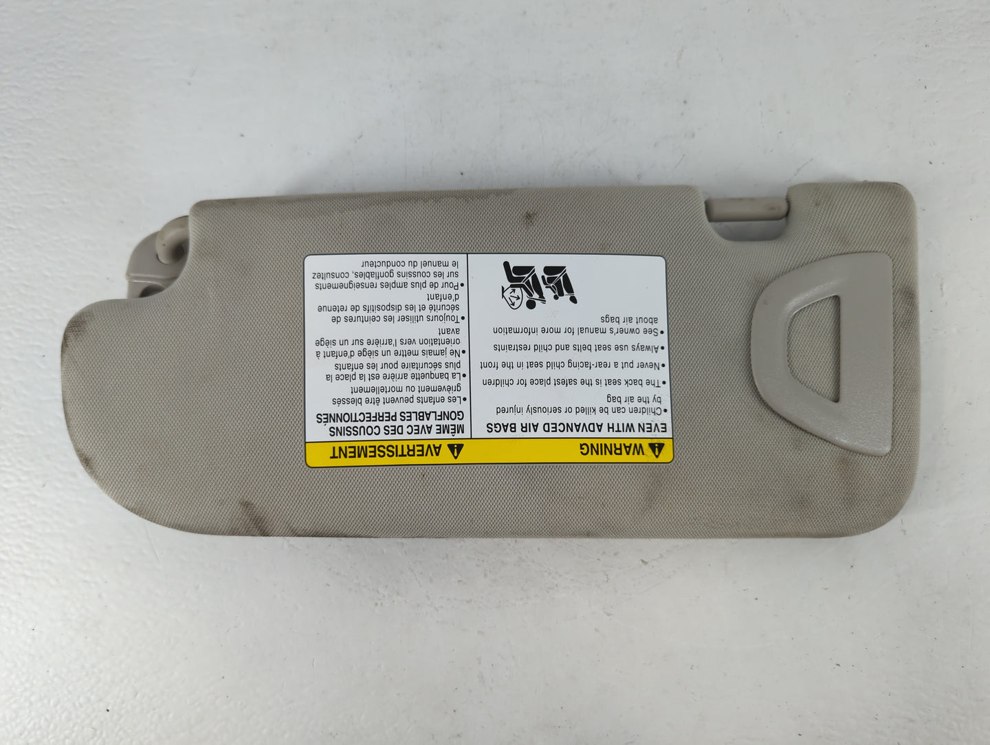 2014-2020 Infiniti Q50 Sun Visor Shade Replacement Passenger Right Mirror Fits Fits 2014 2015 2016 2017 2018 2019 2020 OEM U