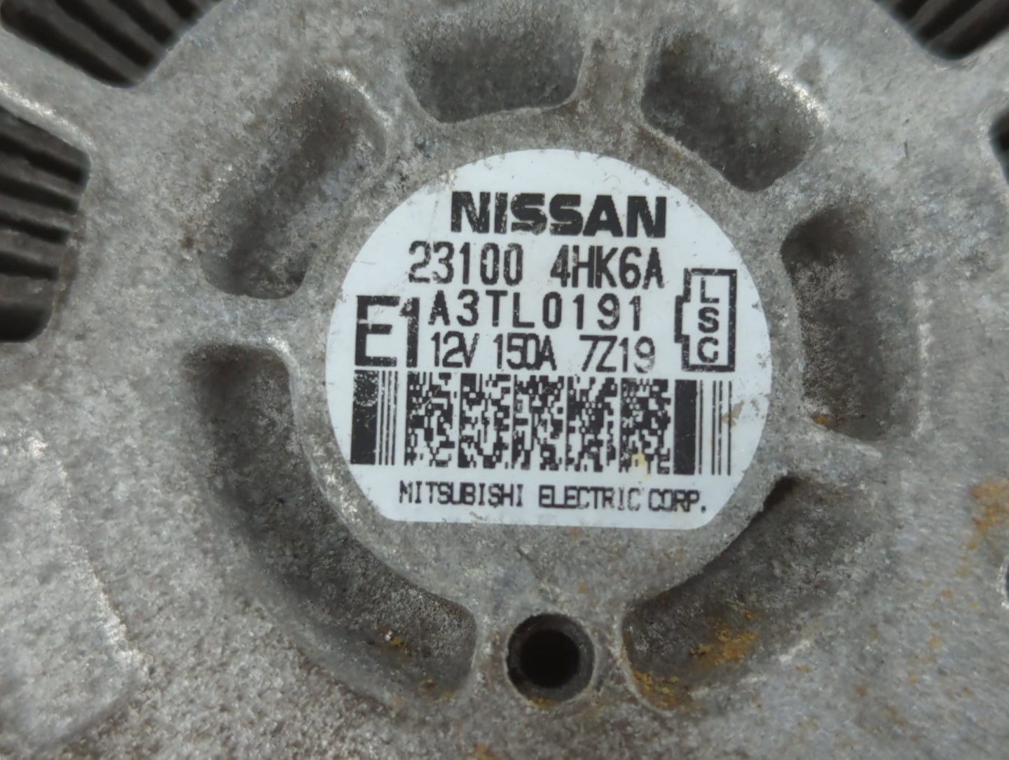 2016-2020 Infiniti Q50 Alternator Replacement Generator Charging Assembly Engine OEM P/N:A3TL0191 23100 4HK6A Fits OEM Used 