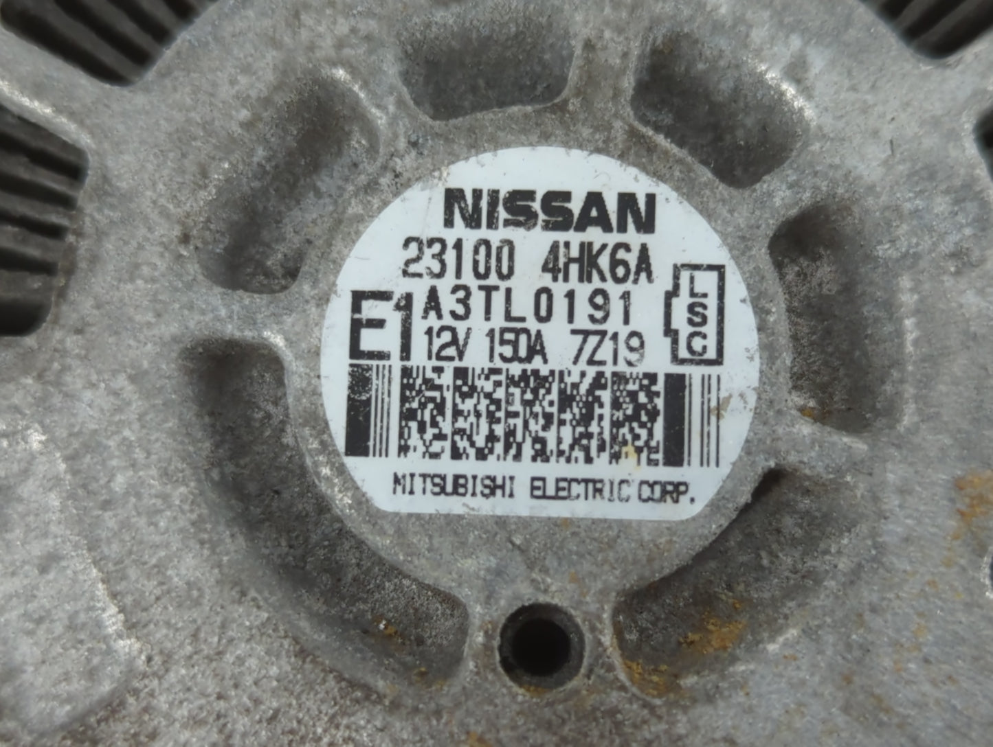 2016-2020 Infiniti Q50 Alternator Replacement Generator Charging Assembly Engine OEM P/N:A3TL0191 23100 4HK6A Fits OEM Used 