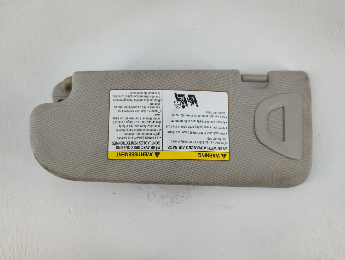 2014-2020 Infiniti Q50 Sun Visor Shade Replacement Passenger Right Mirror Fits Fits 2014 2015 2016 2017 2018 2019 2020 OEM U