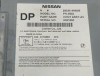 2015-2020 Infiniti Q50 Radio AM FM Cd Player Receiver Replacement P/N:28330 4HB3B Fits Fits 2015 2016 2017 2018 2019 2020 OE