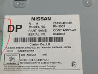 2014-2018 Infiniti Q50 Radio AM FM Cd Player Receiver Replacement P/N:28330 4HB3B Fits Fits 2014 2015 2016 2017 2018 OEM Use