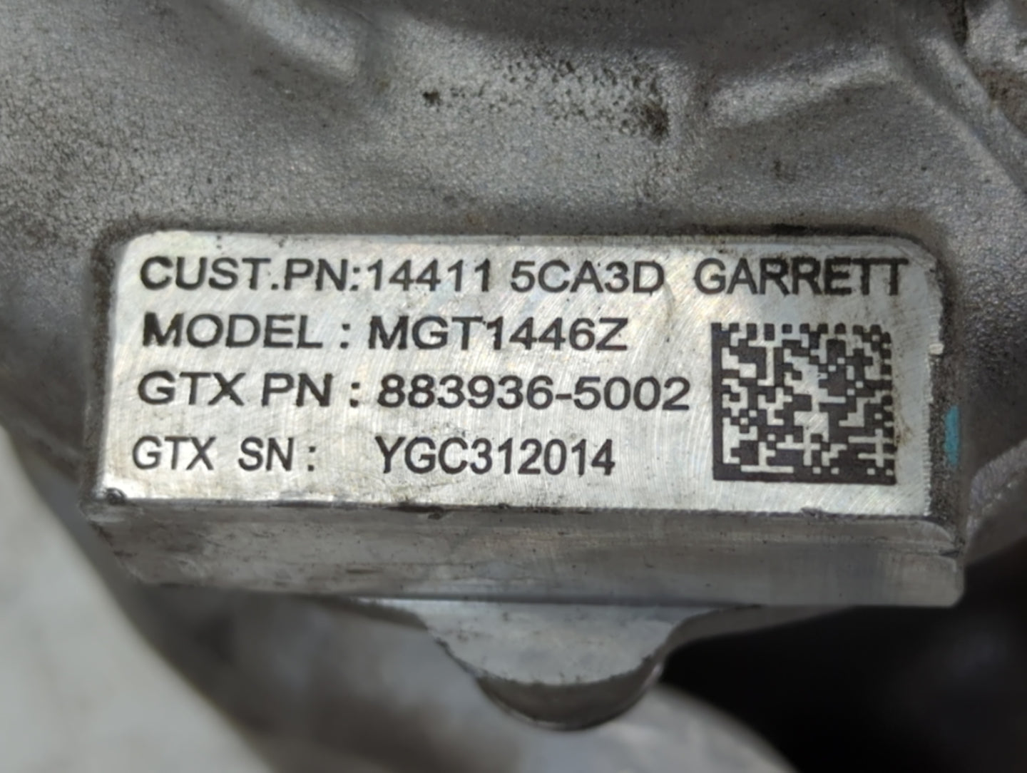 2016 Infiniti Q50 Turbocharger Turbo Charger Super Charger Supercharger - Oemusedautoparts1.com