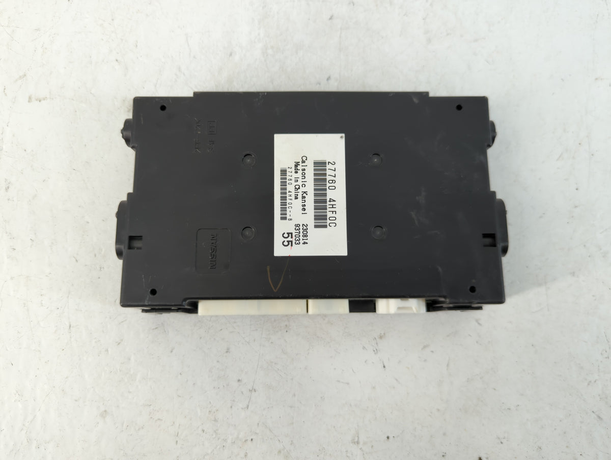 2018 Infiniti Q50 AMPLIFIER CLIMATE TEMPERATURE CONTROL MODULE UNIT - Oemusedautoparts1.com