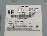 2016-2018 Infiniti Q50 Radio AM FM Cd Player Receiver Replacement P/N:28330 4HB4A Fits Fits 2016 2017 2018 2019 2020 OEM Use