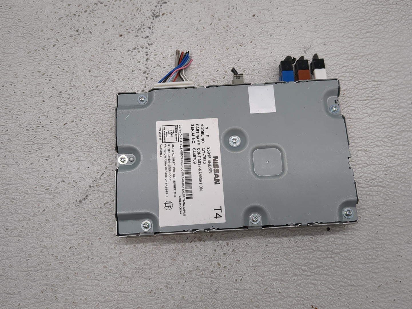 2018-2020 Infiniti Q60 Information-gps-tv Control Module - Oemusedautoparts1.com