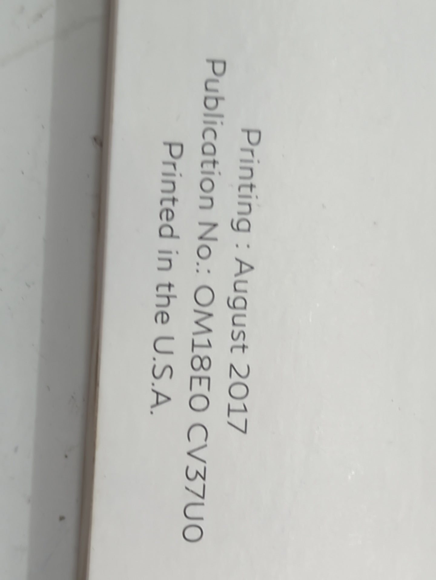 2018 Infiniti Q60 Owners Manual Book Guide P/N:OM18E0 CV37U0 OEM Used Auto Parts - Oemusedautoparts1.com