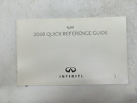 2018 Infiniti Q60 Owners Manual Book Guide P/N:OM18E0 CV37U0 OEM Used Auto Parts - Oemusedautoparts1.com