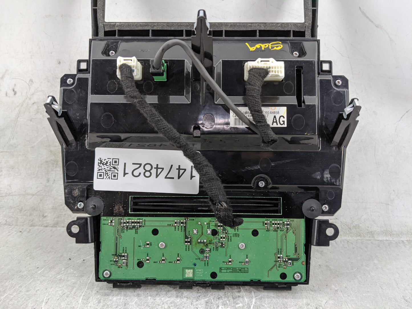 2017-2020 Infiniti Q60 Climate Control Module Temperature AC/Heater Replacement P/N:253914HB5B Fits OEM Used Auto Parts - Oe
