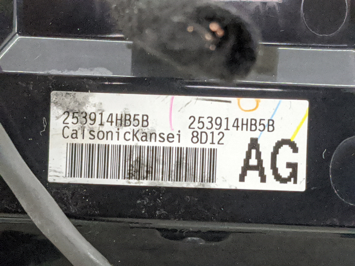 2017-2020 Infiniti Q60 Climate Control Module Temperature AC/Heater Replacement P/N:253914HB5B Fits OEM Used Auto Parts - Oe