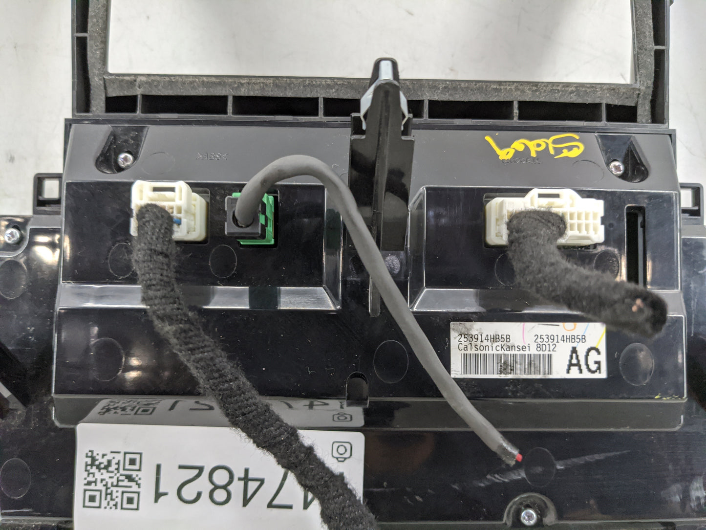 2017-2020 Infiniti Q60 Climate Control Module Temperature AC/Heater Replacement P/N:253914HB5B Fits OEM Used Auto Parts - Oe