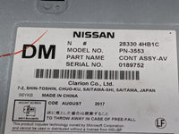 2017-2020 Infiniti Q60 Radio AM FM Cd Player Receiver Replacement P/N:283304HB1C PN-3553 Fits Fits 2016 2017 2018 2019 2020 
