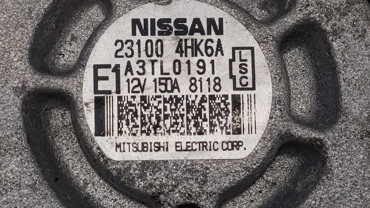 2017-2018 Infiniti Q60 Alternator Replacement Generator Charging Assembly Engine OEM P/N:23100 4HK6A 23100 4HK1A Fits OEM Us