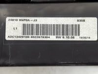 2018 Infiniti Q60 Instrument Cluster Speedometer Gauges P/N:24810 9NPDA-J3 Fits OEM Used Auto Parts - Oemusedautoparts1.com