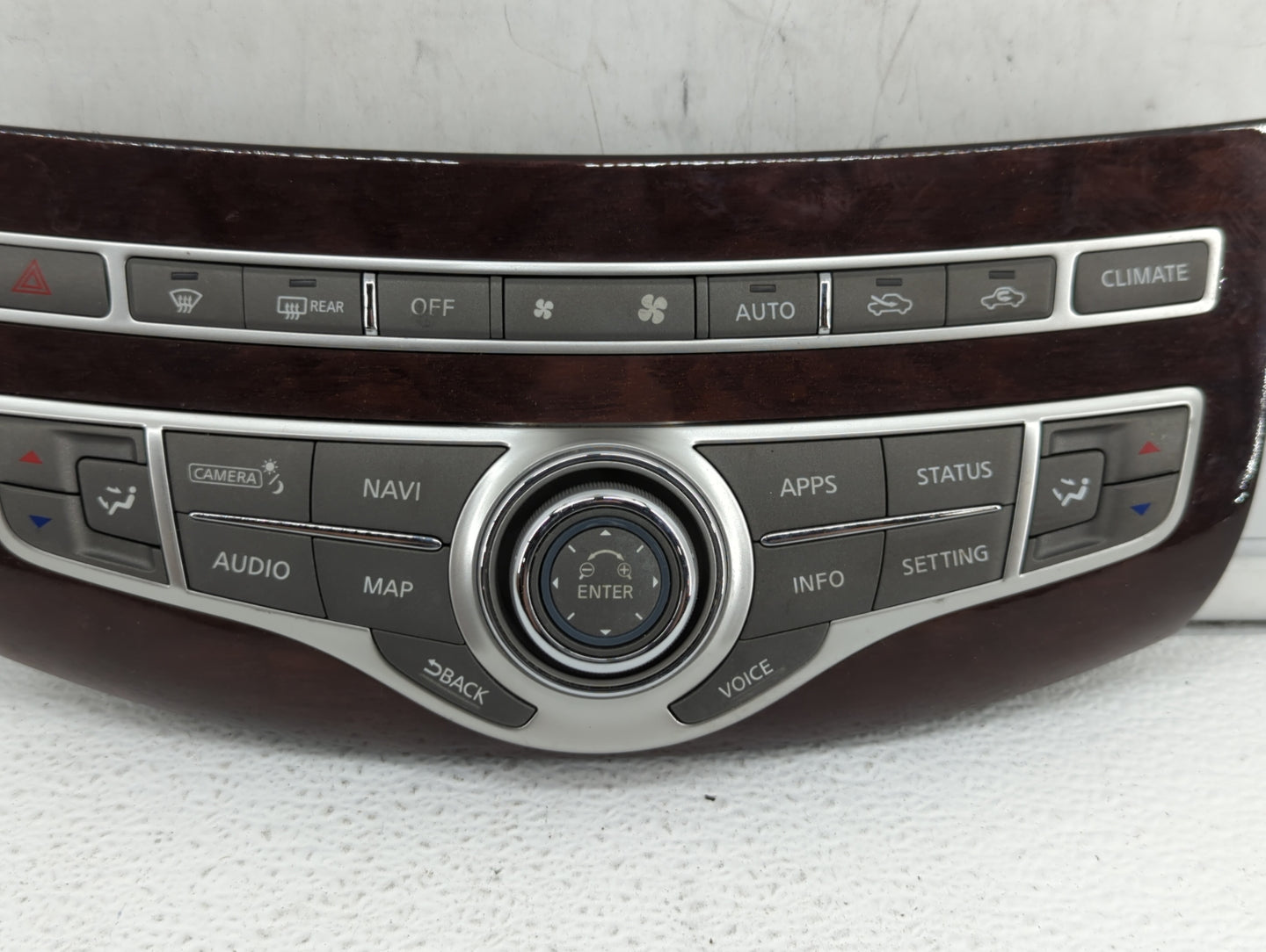 2018-2019 Infiniti Q70 Climate Control Module Temperature AC/Heater Replacement P/N:283955UV0B Fits Fits 2018 2019 OEM Used 