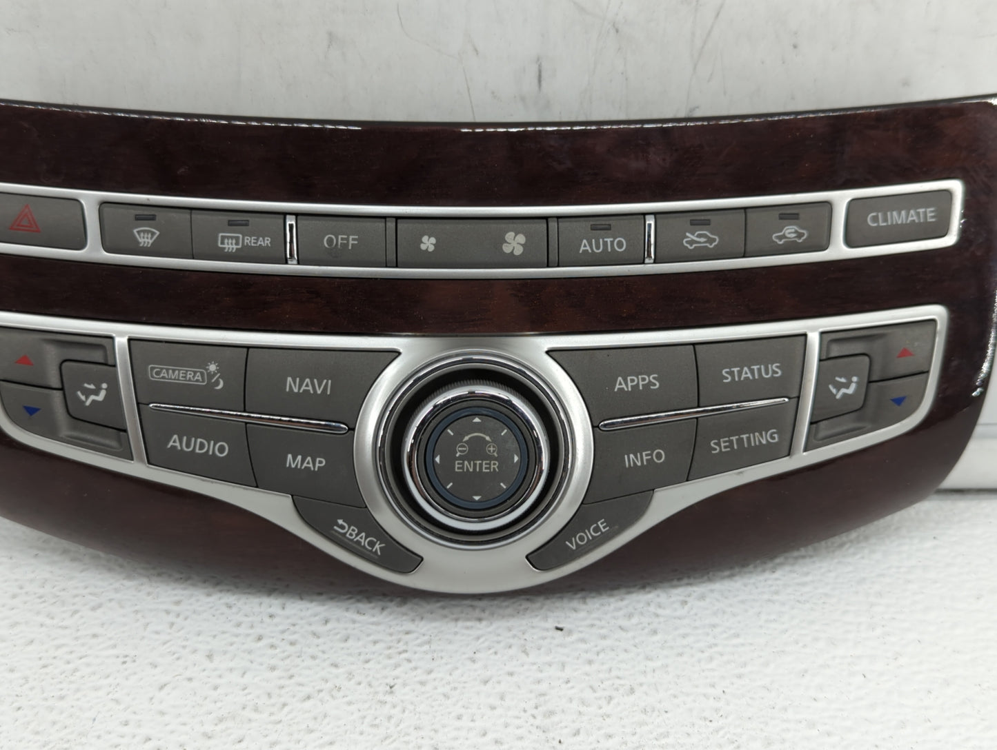 2018-2019 Infiniti Q70 Climate Control Module Temperature AC/Heater Replacement P/N:283955UV0B Fits Fits 2018 2019 OEM Used 