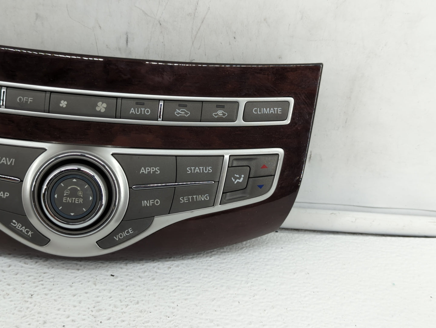 2018-2019 Infiniti Q70 Climate Control Module Temperature AC/Heater Replacement P/N:283955UV0B Fits Fits 2018 2019 OEM Used 