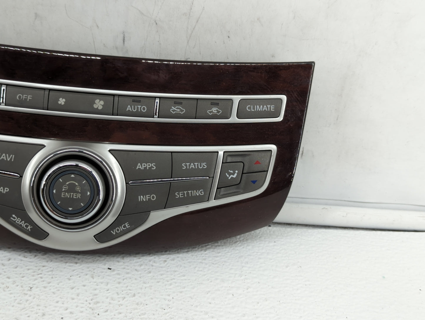 2018-2019 Infiniti Q70 Climate Control Module Temperature AC/Heater Replacement P/N:283955UV0B Fits Fits 2018 2019 OEM Used 