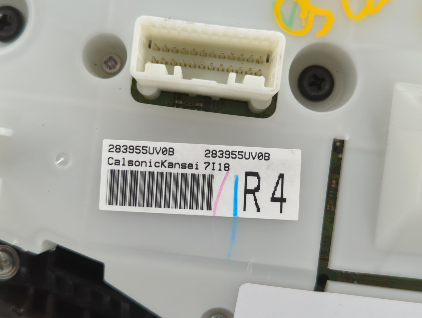 2018-2019 Infiniti Q70 Climate Control Module Temperature AC/Heater Replacement P/N:283955UV0B Fits Fits 2018 2019 OEM Used 