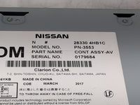 2017-2018 Infiniti Qx30 Radio AM FM Cd Player Receiver Replacement P/N:28330 4HB1C PN-3553 Fits Fits 2016 2017 2018 2019 202