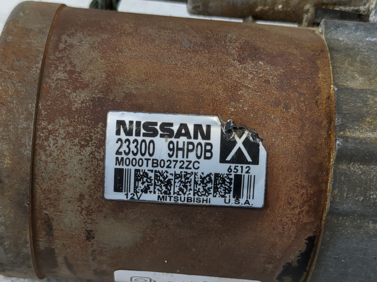 2015-2020 Infiniti Qx60 Car Starter Motor Solenoid OEM P/N:23300 9HP0B Fits Fits 2015 2016 2017 2018 2019 2020 2021 2022 OEM