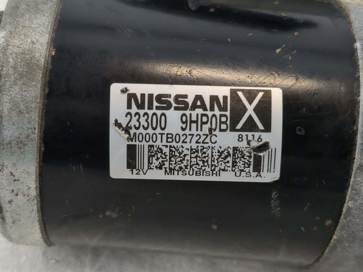 2015-2020 Infiniti Qx60 Car Starter Motor Solenoid OEM P/N:23300 9HP0B Fits Fits 2015 2016 2017 2018 2019 2020 2021 2022 OEM