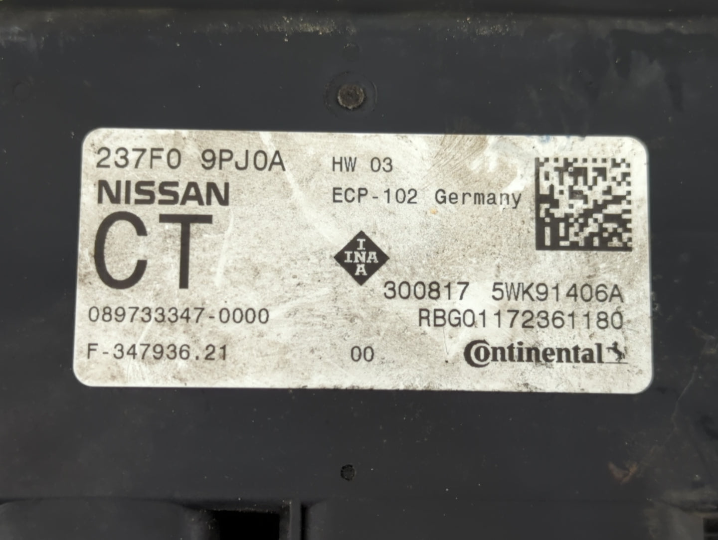2018-2020 Infiniti Qx60 PCM Engine Control Computer ECU ECM PCU OEM P/N:237F0 9PJ0A Fits Fits 2018 2019 2020 OEM Used Auto P