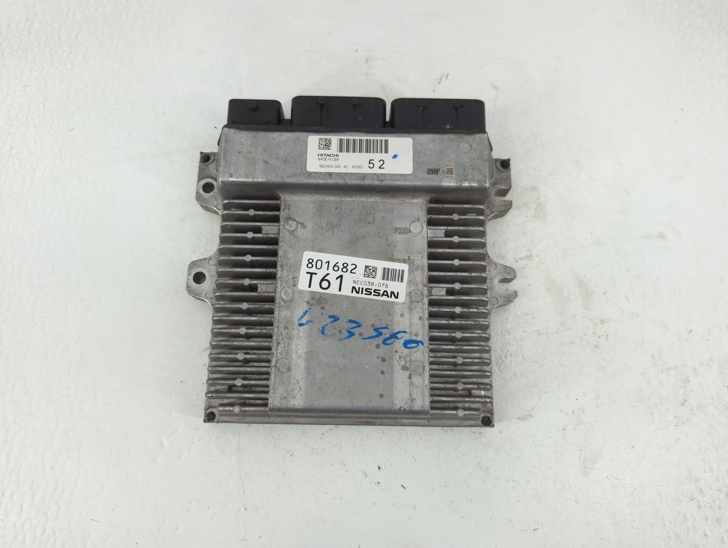 2018-2020 Infiniti Qx60 PCM Engine Control Computer ECU ECM PCU OEM P/N:NEC0338-076 Fits Fits 2018 2019 2020 OEM Used Auto P