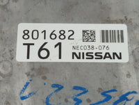 2018-2020 Infiniti Qx60 PCM Engine Control Computer ECU ECM PCU OEM P/N:NEC0338-076 Fits Fits 2018 2019 2020 OEM Used Auto P