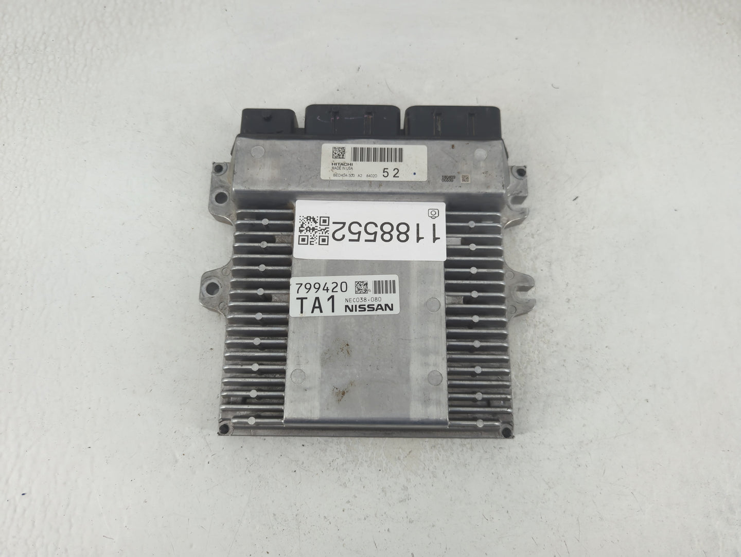 2018-2020 Infiniti Qx60 PCM Engine Control Computer ECU ECM PCU OEM P/N:799420TA0 Fits Fits 2018 2019 2020 OEM Used Auto Par