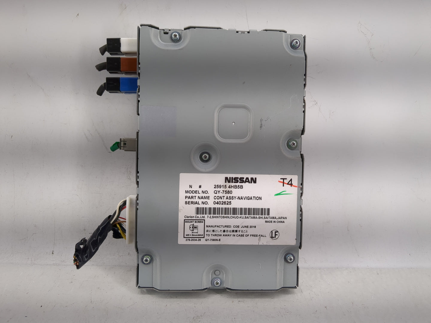 2018-2020 Infiniti Qx60 Information-gps-tv Control Module - Oemusedautoparts1.com