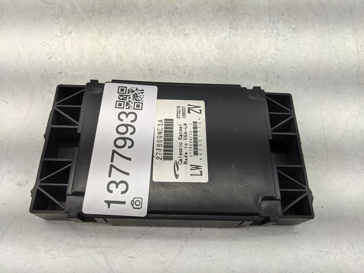 2018-2018 Infiniti Qx60 Temperature Control Module 277609nc3a - Oemusedautoparts1.com