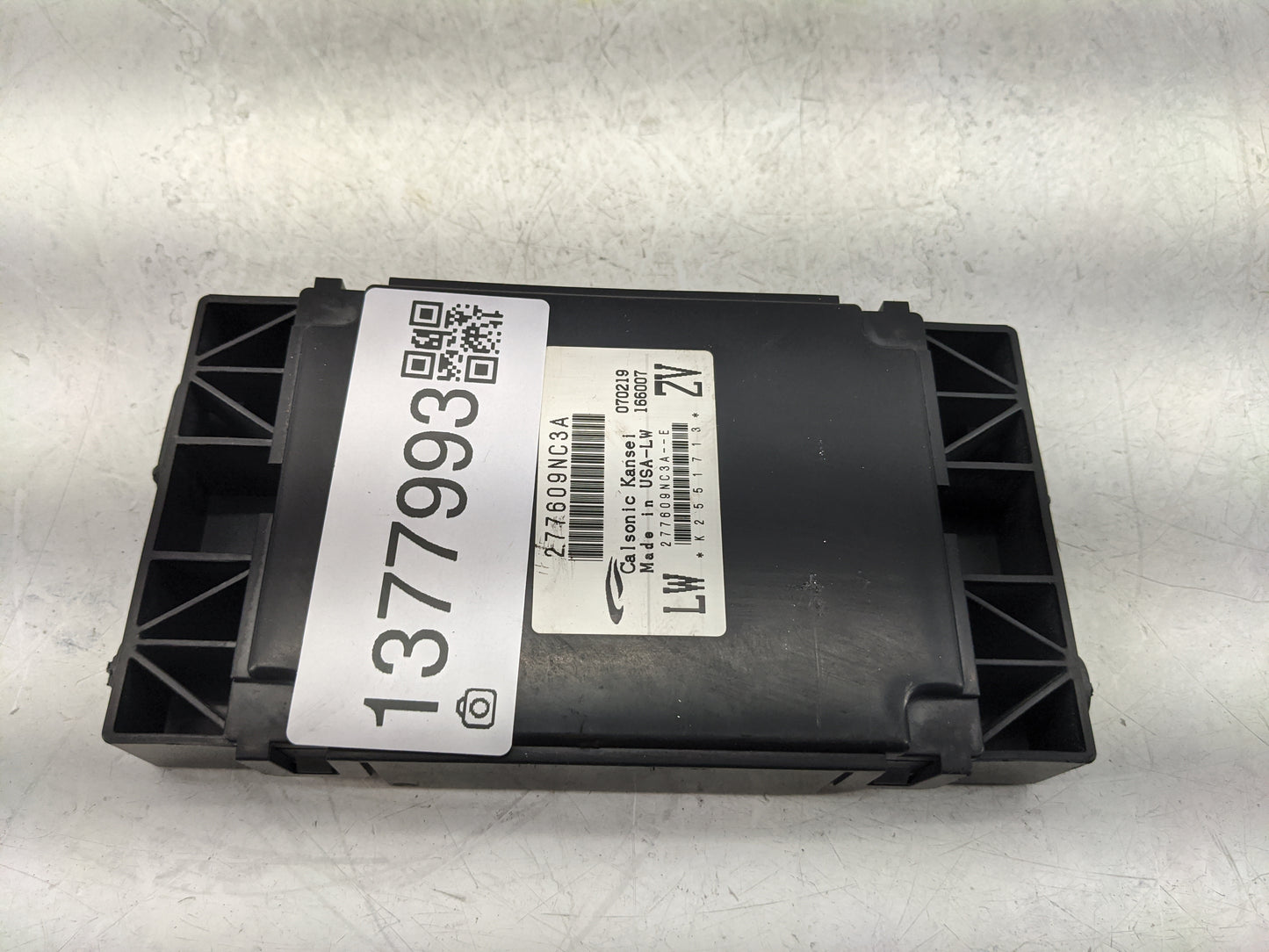2018-2018 Infiniti Qx60 Temperature Control Module 277609nc3a - Oemusedautoparts1.com