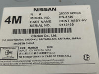 2017-2020 Infiniti Qx60 Radio AM FM Cd Player Receiver Replacement P/N:28330 9PB0A Fits Fits 2017 2018 2019 2020 OEM Used Au