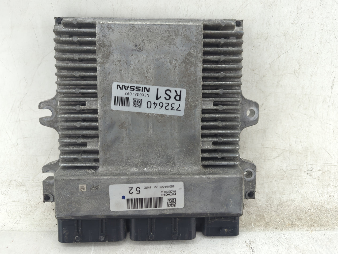 2018-2020 Infiniti Qx60 PCM Engine Control Computer ECU ECM PCU OEM P/N:NEC036-093 BED40A-300 A2 Fits Fits 2018 2019 2020 OE