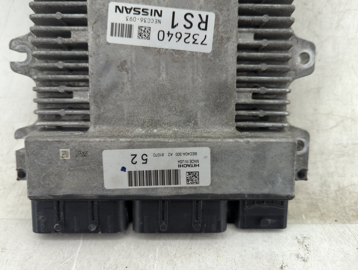 2018-2020 Infiniti Qx60 PCM Engine Control Computer ECU ECM PCU OEM P/N:NEC036-093 BED40A-300 A2 Fits Fits 2018 2019 2020 OE