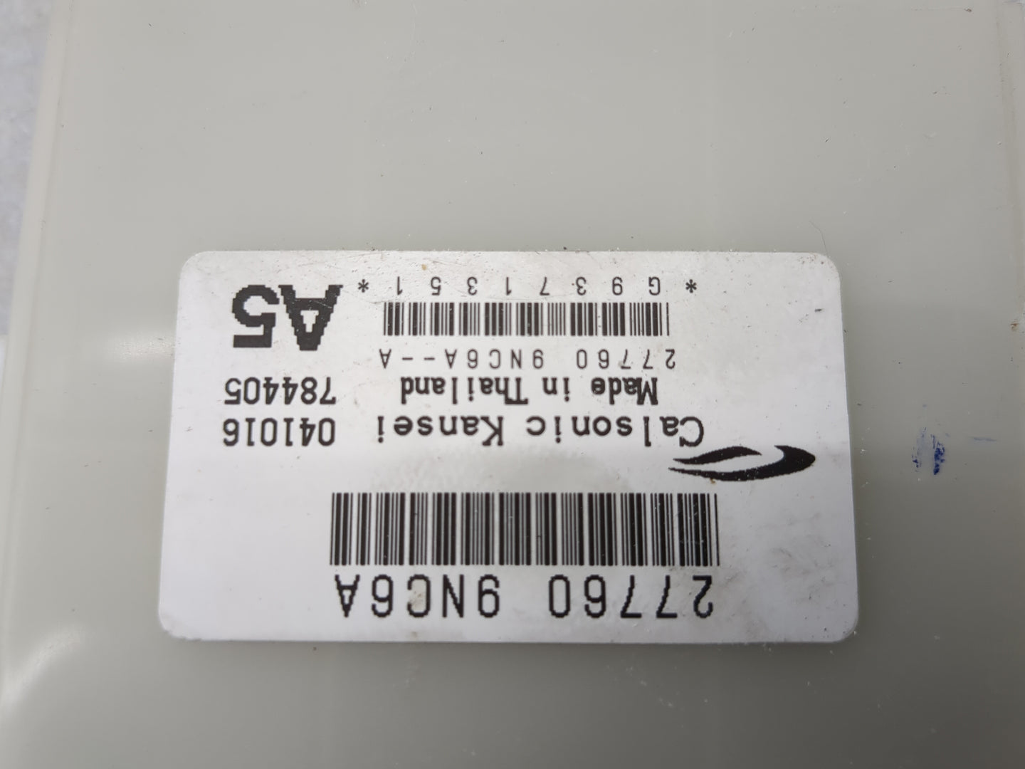 2017-2020 Infiniti Qx60 Radio AM FM Cd Player Receiver Replacement P/N:27760 9NC6A Fits Fits 2017 2018 2019 2020 OEM Used Au