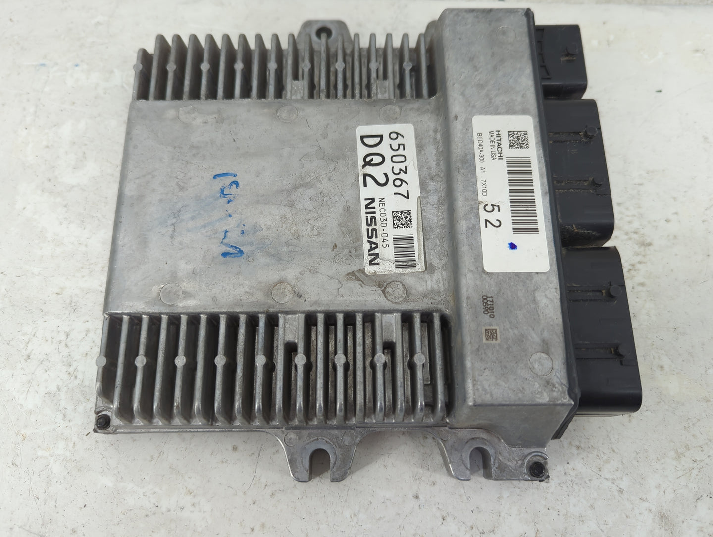 2018-2020 Infiniti Qx60 PCM Engine Control Computer ECU ECM PCU OEM P/N:NEC030-045 Fits Fits 2018 2019 2020 OEM Used Auto Pa