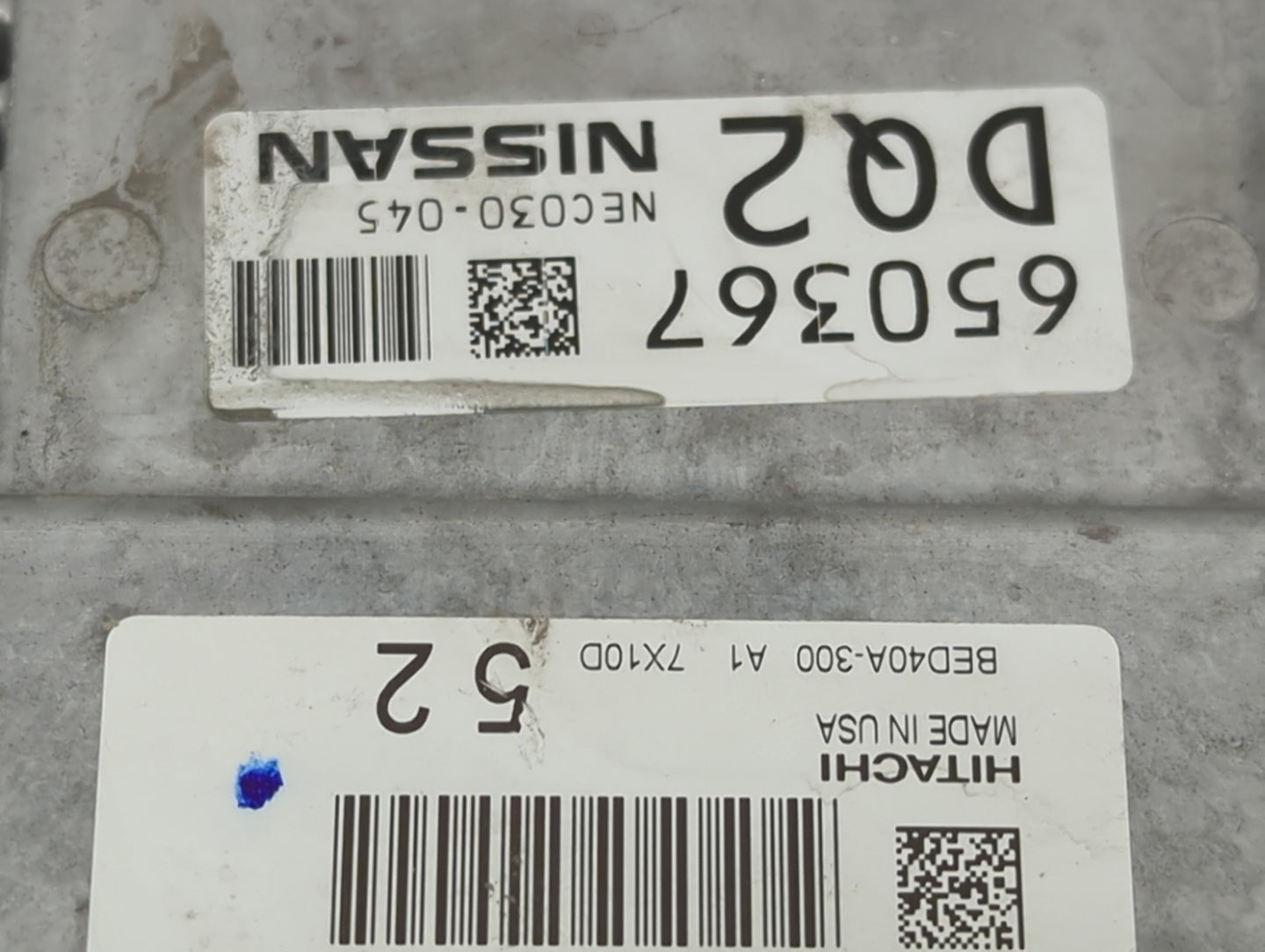 2018-2020 Infiniti Qx60 PCM Engine Control Computer ECU ECM PCU OEM P/N:NEC030-045 Fits Fits 2018 2019 2020 OEM Used Auto Pa