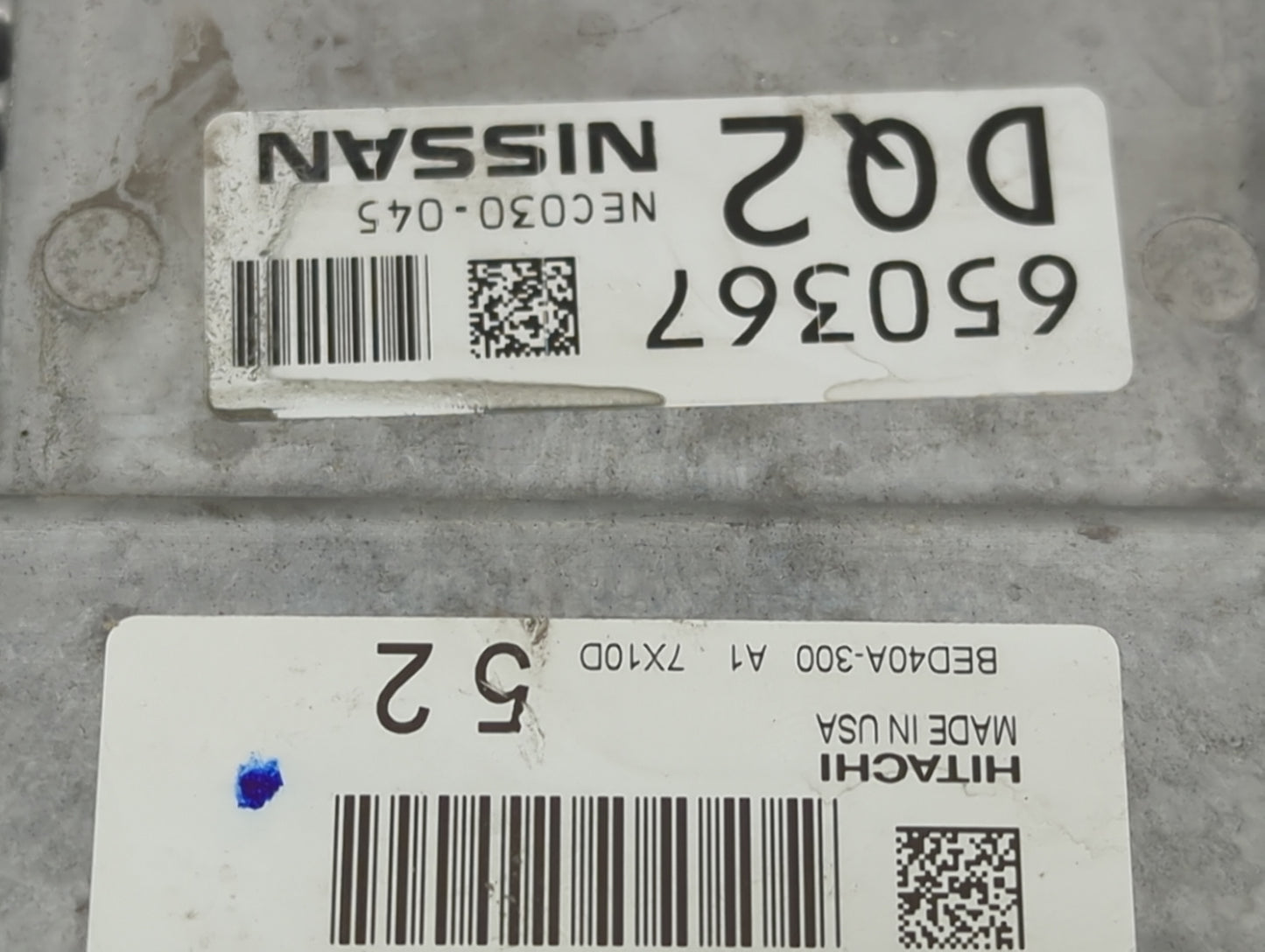 2018-2020 Infiniti Qx60 PCM Engine Control Computer ECU ECM PCU OEM P/N:NEC030-045 Fits Fits 2018 2019 2020 OEM Used Auto Pa