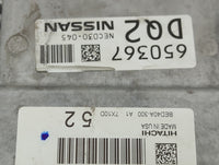 2018-2020 Infiniti Qx60 PCM Engine Control Computer ECU ECM PCU OEM P/N:NEC030-045 Fits Fits 2018 2019 2020 OEM Used Auto Pa