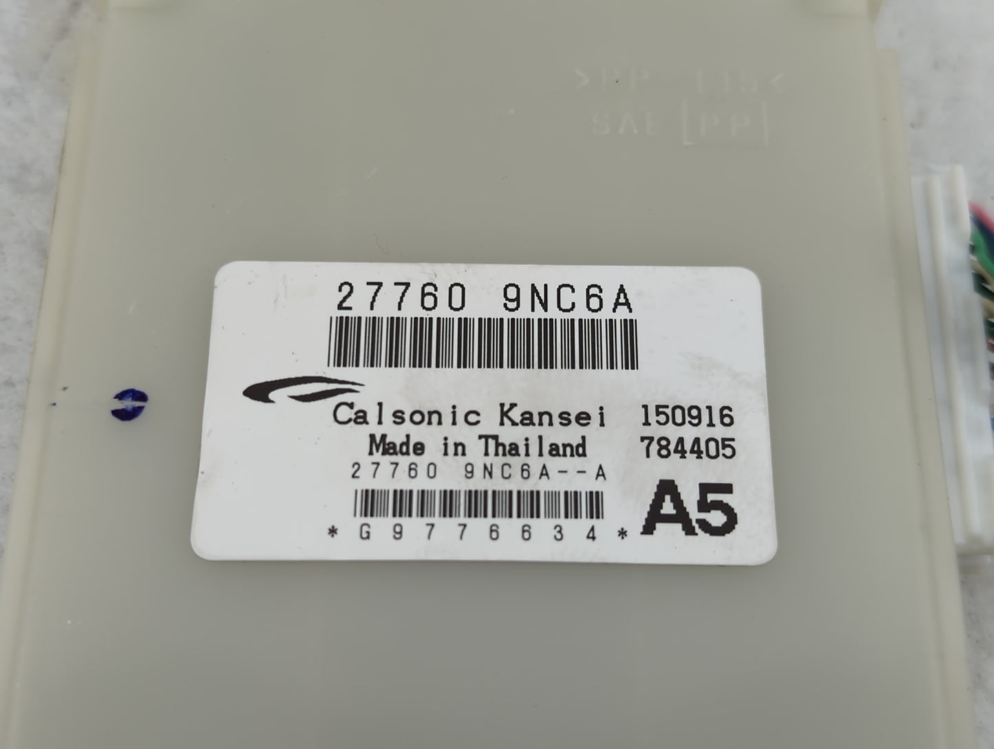 Infiniti Qx60 Temperature Control Module 27760 9nc6a - Oemusedautoparts1.com
