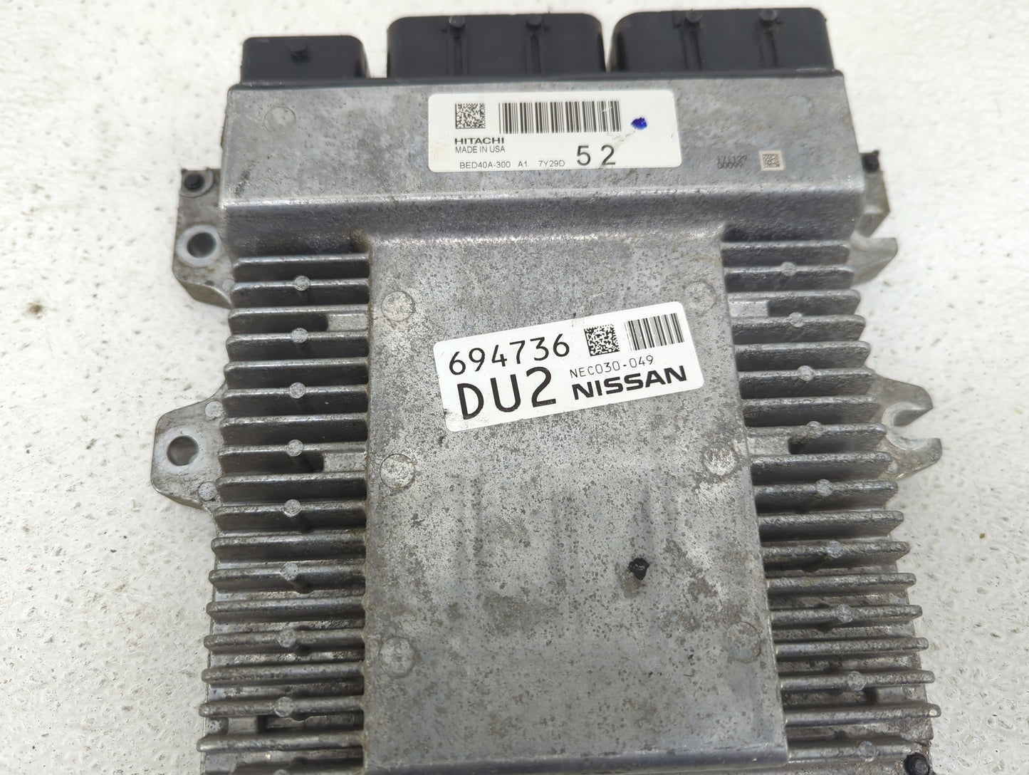 2018-2020 Infiniti Qx60 PCM Engine Control Computer ECU ECM PCU OEM P/N:BED40A-300 NEC030-049 Fits Fits 2018 2019 2020 OEM U