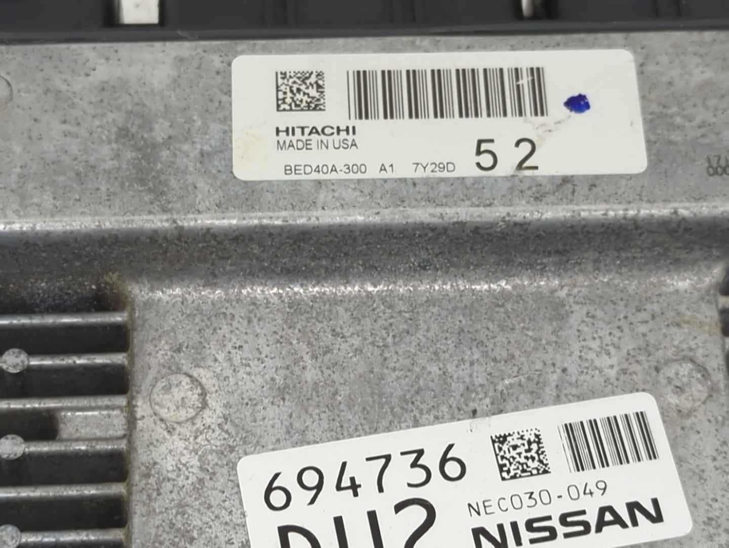 2018-2020 Infiniti Qx60 PCM Engine Control Computer ECU ECM PCU OEM P/N:BED40A-300 NEC030-049 Fits Fits 2018 2019 2020 OEM U