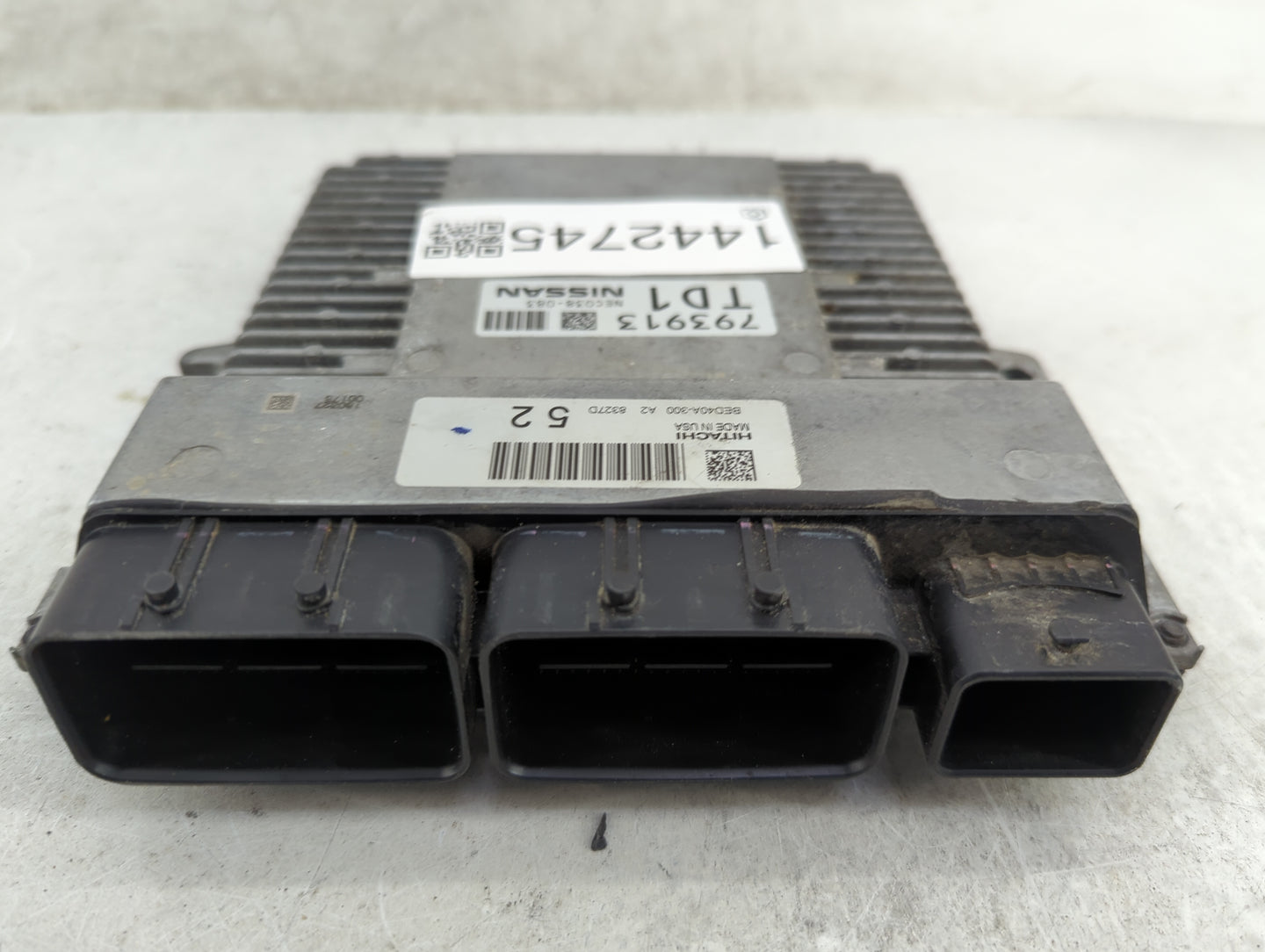 2018-2020 Infiniti Qx60 PCM Engine Control Computer ECU ECM PCU OEM P/N:NEC038-083 BED404-300 Fits Fits 2018 2019 2020 OEM U