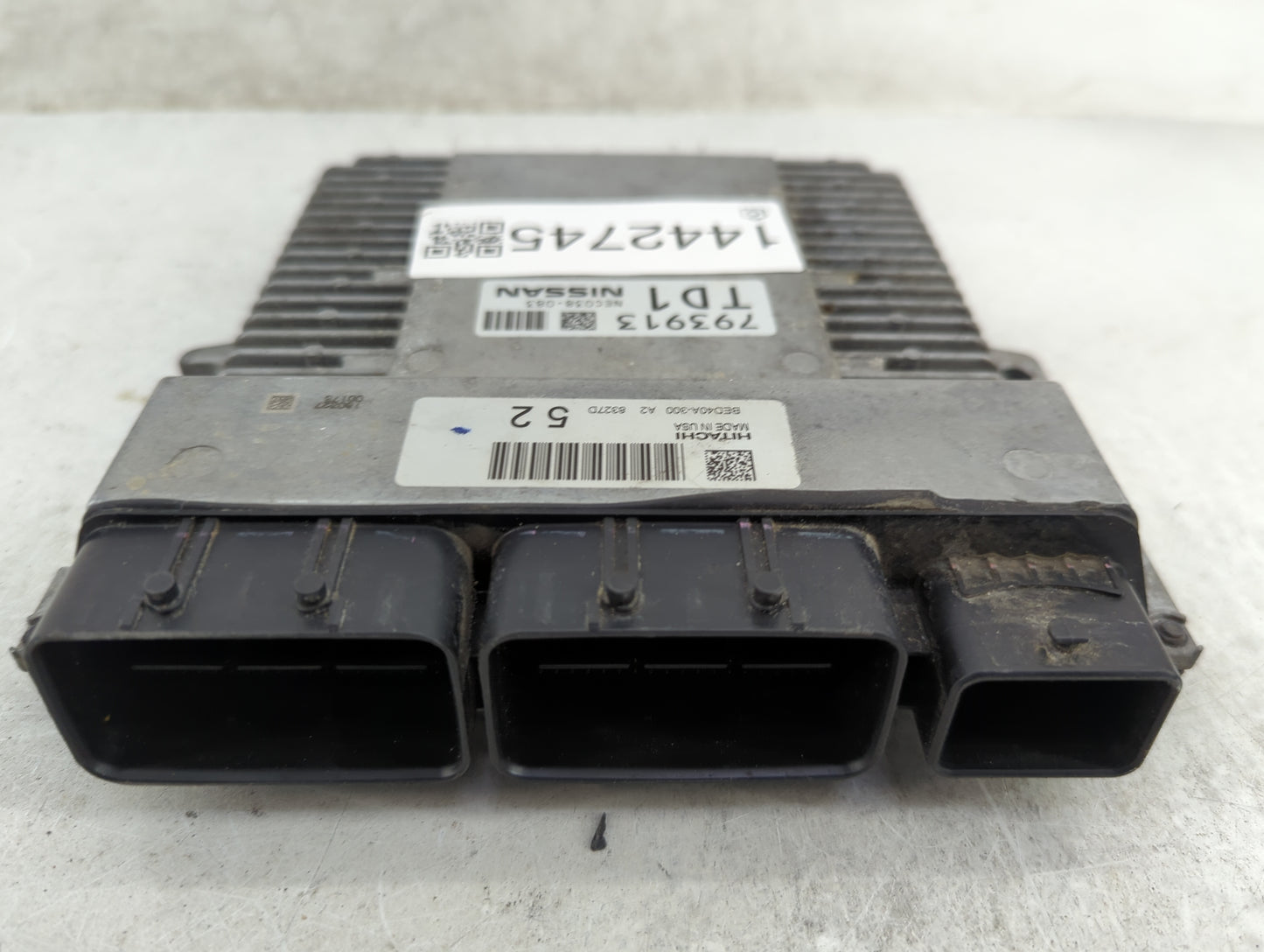 2018-2020 Infiniti Qx60 PCM Engine Control Computer ECU ECM PCU OEM P/N:NEC038-083 BED404-300 Fits Fits 2018 2019 2020 OEM U
