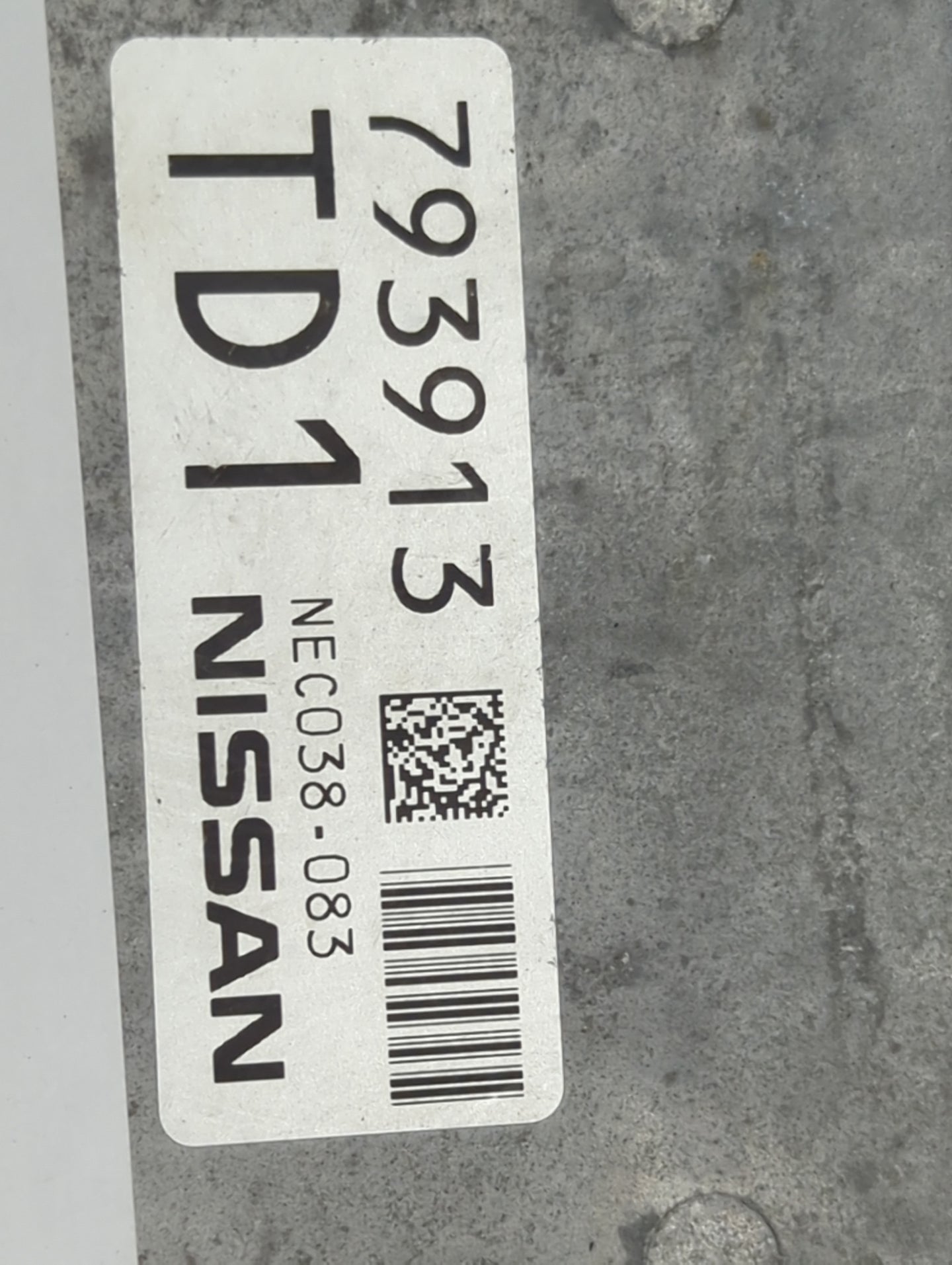 2018-2020 Infiniti Qx60 PCM Engine Control Computer ECU ECM PCU OEM P/N:NEC038-083 BED404-300 Fits Fits 2018 2019 2020 OEM U